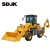 Import JK10-20 Mini Tractor Front End Compact Backhoe Loader with Excavator for Sale in Low Price from China