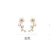 Import JUHU Retro Flower Earrings S925 Sterling Silver Shell Pearl  Student Ladies JokerPersonality Trend Earrings from China