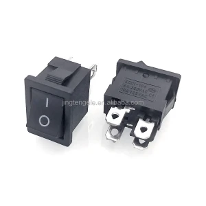 KCD1-104 15*21 t85 without light on off rocker switch 4pins 2position