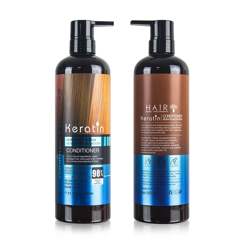 Keratin hair products China OEM brands manufacturer OEM best treatment keratin hair shampoo and conditioner