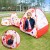 Import Kids 3pcs Pop-up Pool-Tunnel-Teepee Play Tent, Easy Folding Kids Play Tent, Outdoor Gamehouse Toy Hut &amp; Ocean Ball Pool from China
