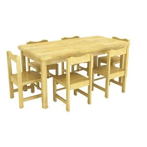 kids furniture Wood table chair sets