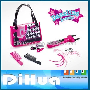 Kids Hair Accessories with Handbag Toy