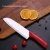 Import Kitchen ceramic kitchen knife non-slip black handle knife 7-inch custom-made fruit wholesale knife from China