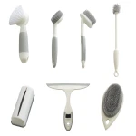 Kitchen Cleaning Brush Kit household dish cup bottle cleaning TPR brush kit bathroom cleaning tools kit set