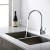 Import Kitchen Sink Faucet Stainless Steel China Laser Accessories Body Ceramic Logo Style Stand Brass from China
