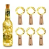 L LED Light Night Bar Bottle Stopper Copper Wire Fairy Lights for Wine Bottle Decor for Birthday Parties and Nighttime Ambiance
