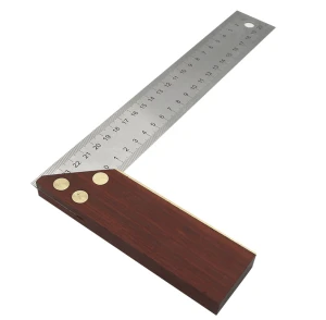 L-shaped woodworking angle ruler 250mm square ruler Woodworking measuring tool 90 degree angle ruler