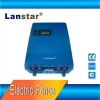 Lanstar LCD Display Single Zone House fence, Pulse Power Fencing System, Install On Wall Electric Wire Fence Energizer