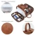 Import Large Size Cosmetic Wash Bag Men Compartments Leather Makeup Bag Hanging Waterproof Travel Washing Bag from China