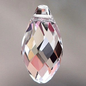 large size Teardrop Chandelier Crystal Pendants Glass Pendants Beads