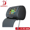 latest design car 7 inch cheap portable headrest dvd player with cover
