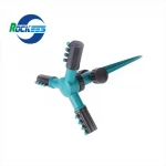 Lawn Sprinkler Automatic Adjustable Garden Water Sprinkler 360 Rotating Watering Lawn Irrigation System