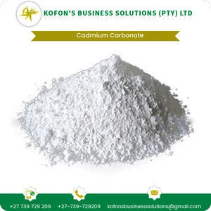 Leading Exporter of Inorganic Chemicals 15630-89-4 Cadmium Carbonate White Powder