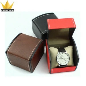 Leather material hand made watch boxes &amp; cases boxes