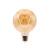 Import LED  light bulb love shape curved G125 globe soft filament bulb G95 edison led bulbs from China