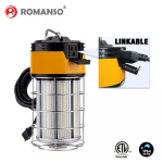 led work light ETL RoHS Temporary Site Lighting IP65 Waterproof 40W 60W 100W 150W 7 Inch Portable Cob Round LED Work Light 12V