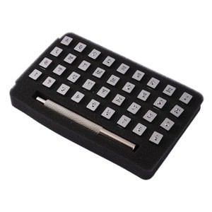 Letter And Number Stamp Leather Hand Craft Tool 36 Pcs/Set