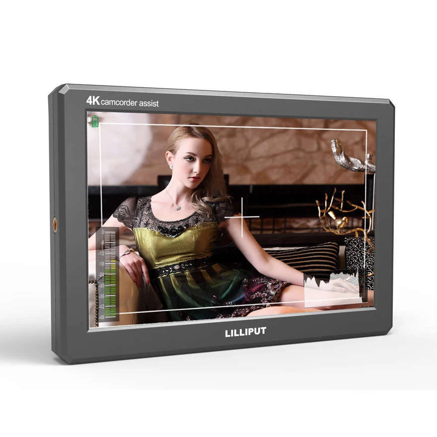 LILLIPUT A8S FHD 8 inch field monitor with IPS panel HDMI SDI and camera assist for display video and audio monitor