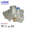 Line gas pressure regulator and governors for gas appliances