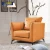 Import Living room 1 seater sofa set Single sofa chair Modern design air leather sofa chairs from China