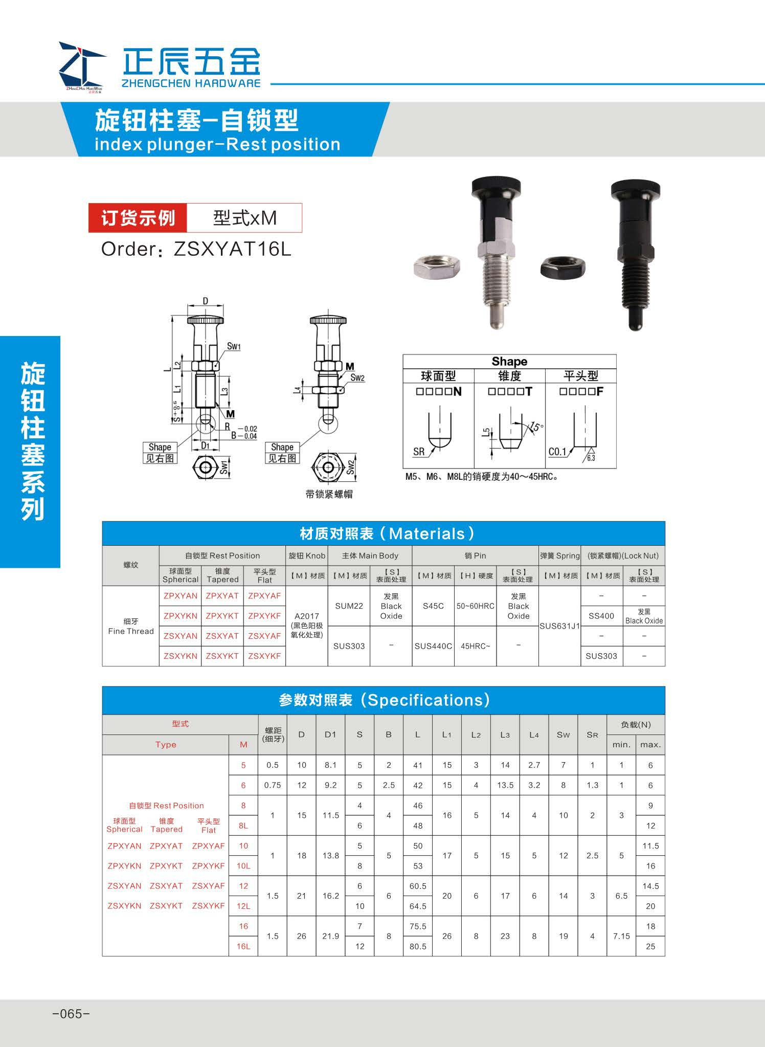 Buy Lock Nut Stainless Steel Lock Out Spring Index Pin Spring Pull Pin ...