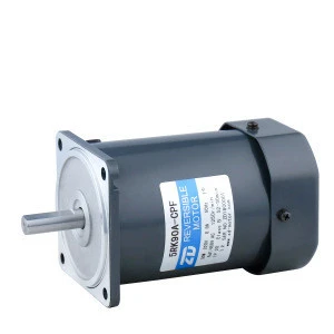 Low speed  long life single phase 220V 120W AC induction gear motor for packing machine