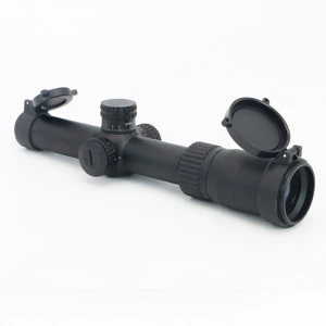LR WA 1.75-10X24 Compact Hunting Scope Tactical Glass Etched Reticle Red Illumination Turrets Lock Reset Riflescope Scope