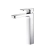Luxury  high spout vanity bathroom sink faucet square bathroom mixer basin taps