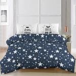 Luxury Hotel 100% Cotton Sateen Fabric Custom Embroidery Bed Linens Bedding Set