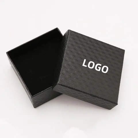 Buy Luxury Logo Printed Matt Black Gift Box Custom Kraft Cardboard With ...