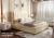 Import Luxury wood furniture italian bedroom set king size modern latest bed from China