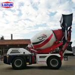 Luzun 3.5m3 Capacity 2020 new model small concrete mixer truck