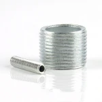 M10 Lamp Screw Bolts 10MM Diameter Tooth Tube Zinc Alloy M10 metal Thread Tooth Tube Lighting Accessories