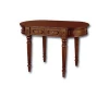 Mahogany Hall Table console Carved A 2 drawers Indonesian Furniture