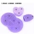 Import Makeup Brush Cleaner Set of 3 Mini Cosmetic Brush Cleaner Silicone Mat Portable Washing Tools from China