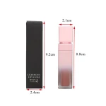 Makeup pink custom lip gloss tubes bulk private label vegan glitter lip gloss