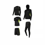 Man polyester and spandex material quick drying running Sports Gym Wear