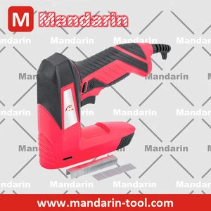 manual staple gun for wood of new design working with cable