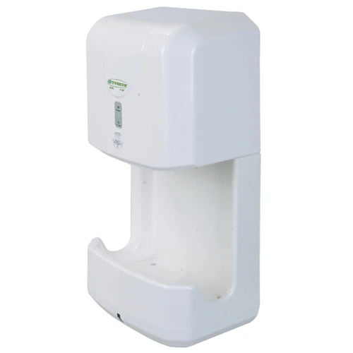 manufacturer direct sale washroom white color plastic material hand dryer supplier in China