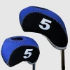 Manufacturer Hot Golf Iron Head Covers Waterproof Neoprene Protective Bag with Numbers