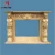 Import Manufacturer Indoor Decorative Stone Fireplace With Pillar Lime Fireplaces Statue Mantel from China