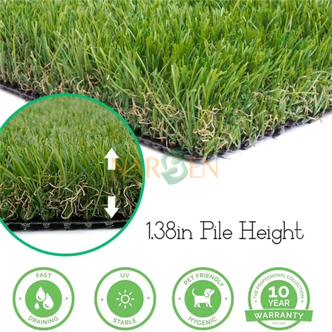 Manufacturer Outdoor Green Lawn Artificial Grass Carpet Home Decor Artificial Grass