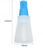 Manufacturer Wholesale Silicone oil bottle brush, seasoning barbecue baking oil pot sweep bbq oil brush controllable brush
