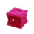 Import Manufacturers recommend Rose Red flocking series box ring box gift  jewelry storage box from China