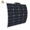 Marine use American Sunpower cell 12V 50W ETFE film semi flexible pv solar panel