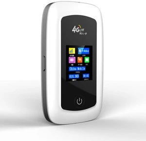 Marvell 2400mAh 3G / 4G Mini LTE MiFis Modem / Pocket Wifi Hotspot with SIM Card Slot