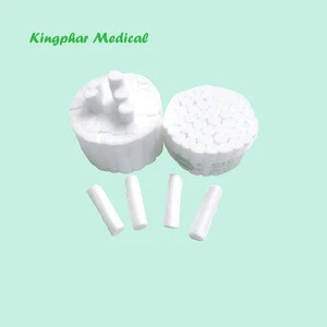 Medical Consumable Products Sterile Dental Cotton Roll Disposable Use