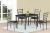 Import Metal and Faux marble MDF dining room set / dining table set from China