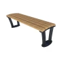 Metal Bench with Handrail Rest Chair Patio Bench Outdoor Furniture Outdoor Area Outdoor Table Garden Wooden Hot Sale Outdoor